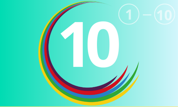 Počítání do 10 - řada čísel